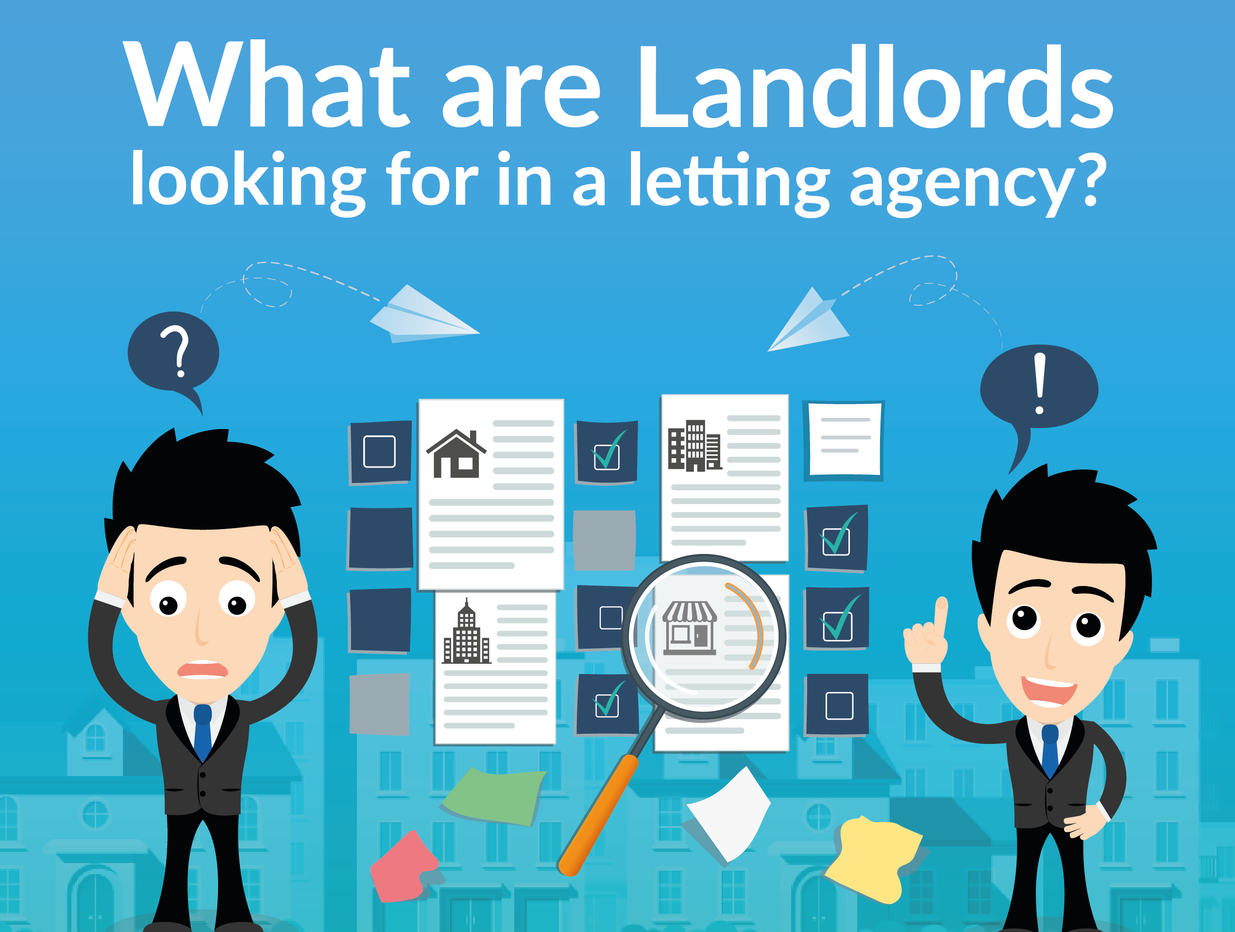 What are landlords looking for in a letting agency?
