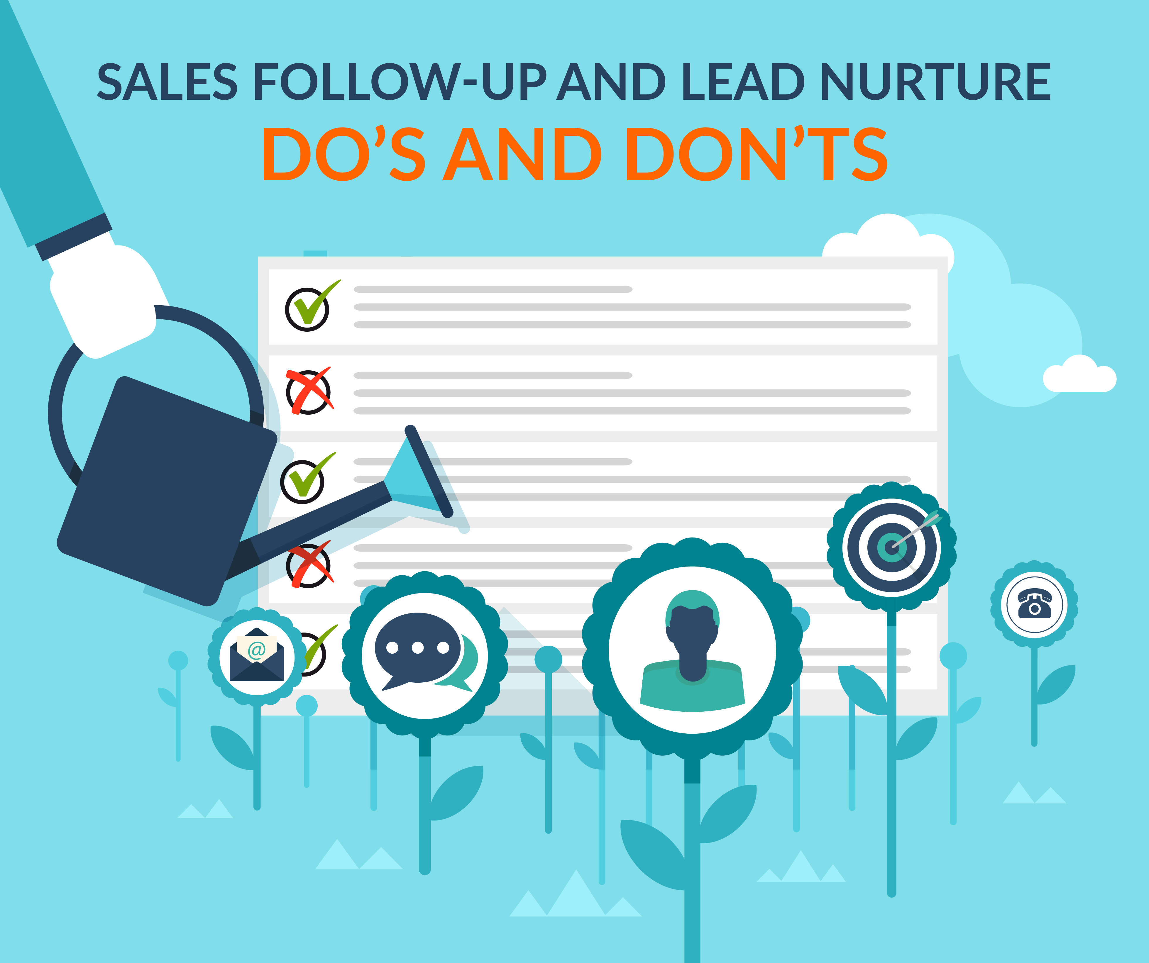 Sales follow-up and lead nurturing – dos and dont's